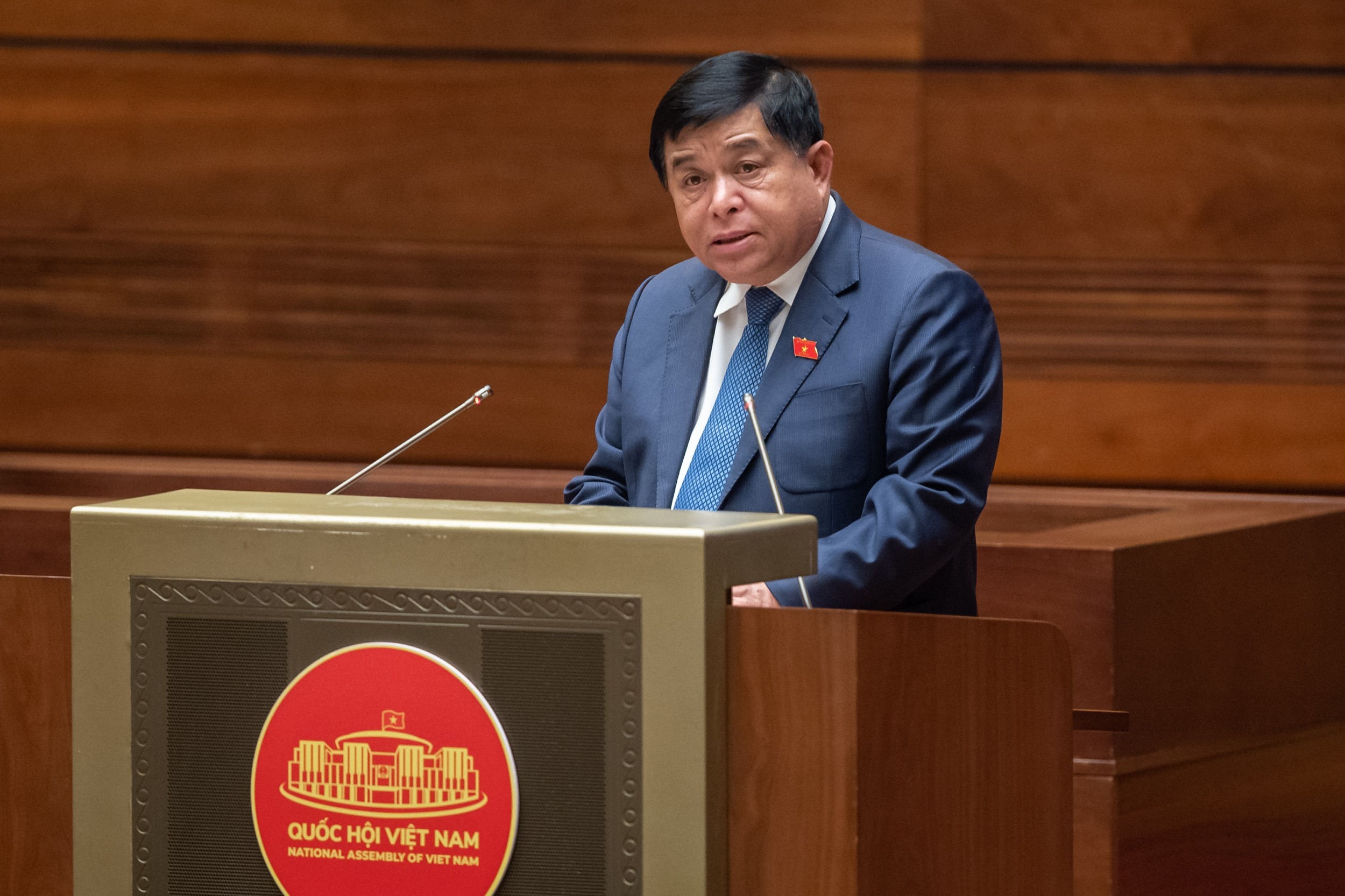 Bộ trưởng Bộ Kế hoạch và Đầu tư Nguyễn Chí Dũng: Việc phân bổ vốn vẫn còn chậm so với yêu cầu của Quốc hội