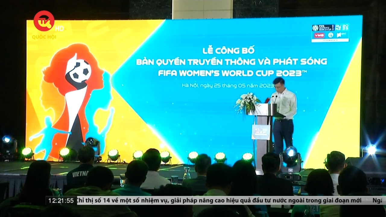Lễ công bố bản quyền truyền thông và phát sóng FIFA Women’s World Cup 2023