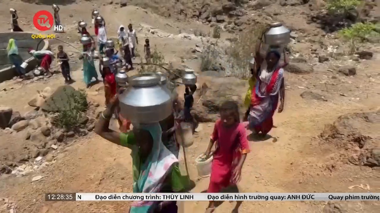 Ấn Độ đối diện tình trạng thiếu nước sạch