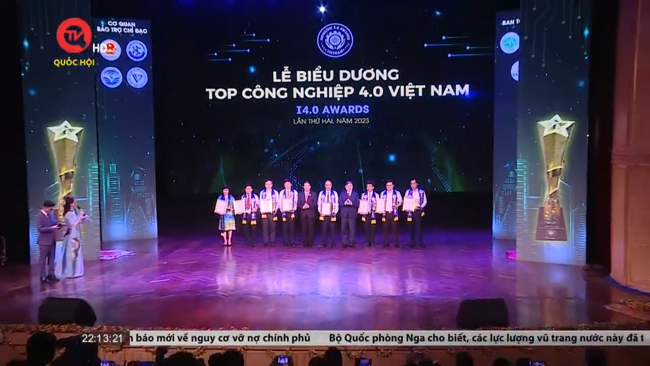 Phó Chủ tịch Nguyễn Đức Hải dự lễ trao giải TOP công nghiệp 4.0 Việt Nam