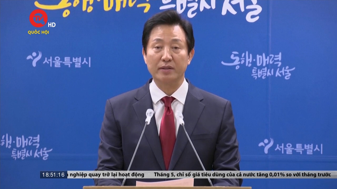 Thị trưởng Seoul xin lỗi vì cảnh báo nhầm lẫn