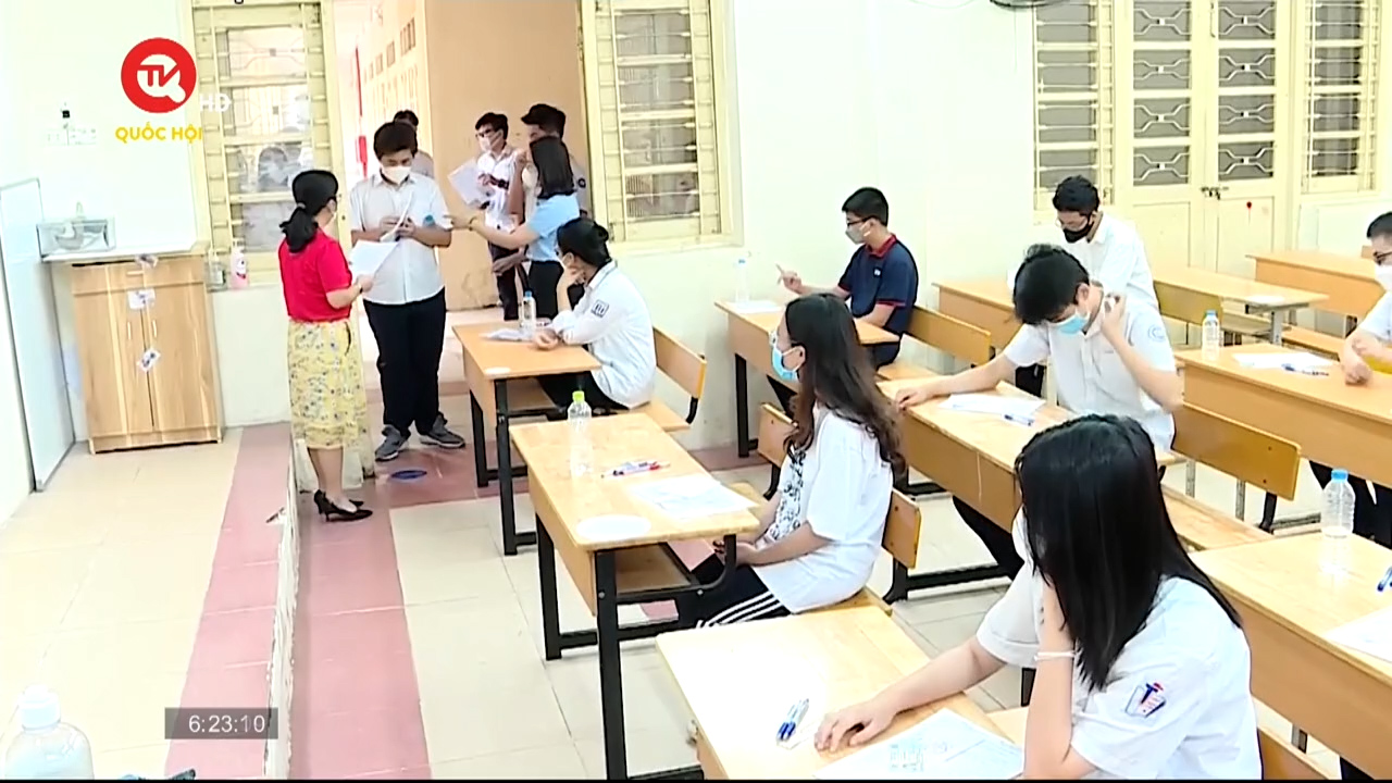 Gần 20.000 cán bộ, giáo viên phục vụ thi lớp 10 ở Hà Nội