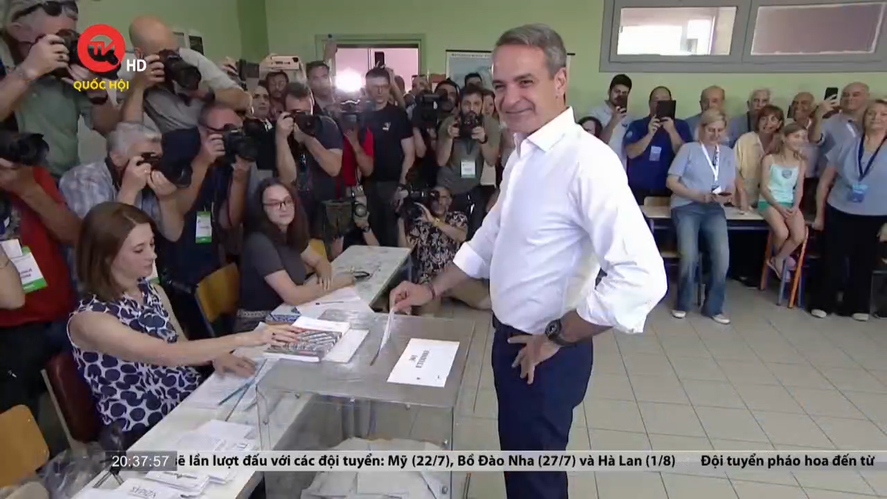 Hy Lạp bầu cử Quốc hội vòng hai