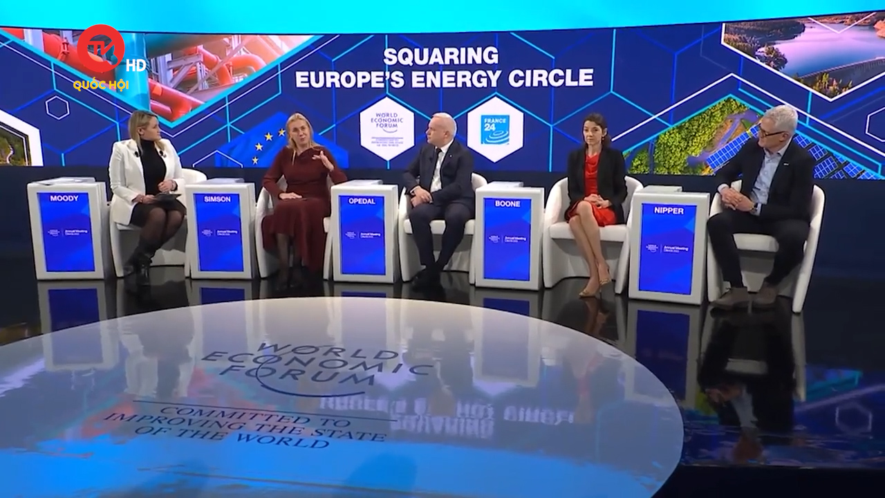 Đối thoại Davos lSố 16l: Tái định hình cơ cấu năng lượng Châu Âu