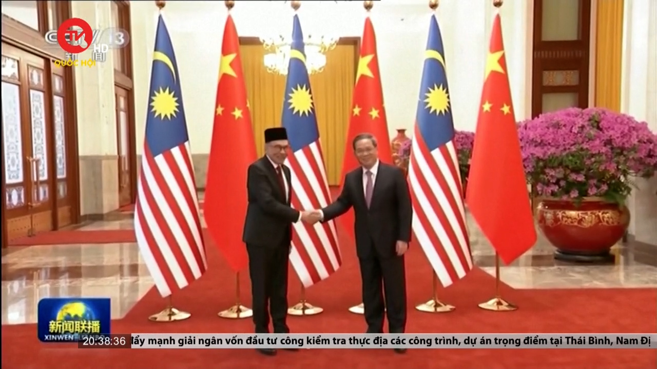 Malaysia nhận được cam kết đầu tư kỷ lục từ Trung Quốc