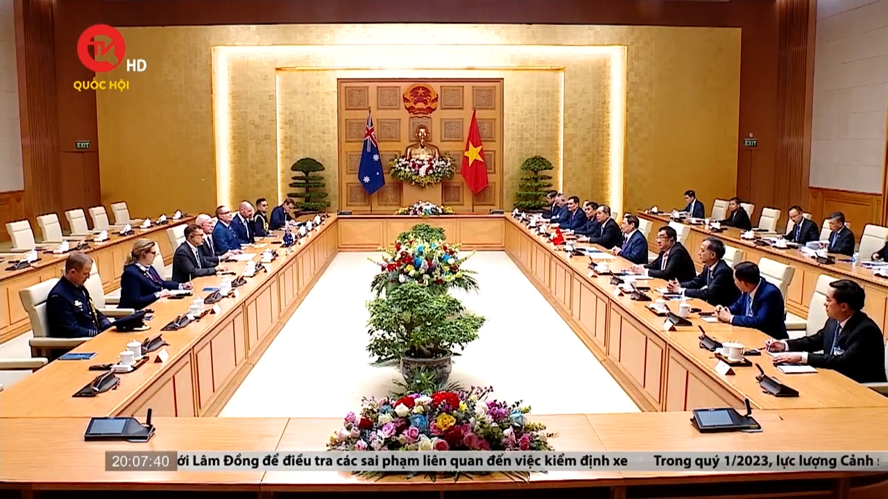Thủ tướng Phạm Minh Chính hội kiến với toàn quyền Australia
