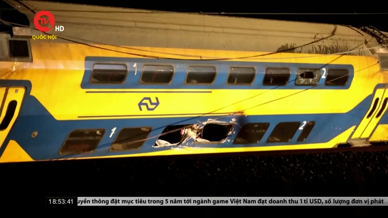 Cụm tin quốc tế: Tai nạn đường sắt khiến hơn 30 người thương vong ở Hà Lan