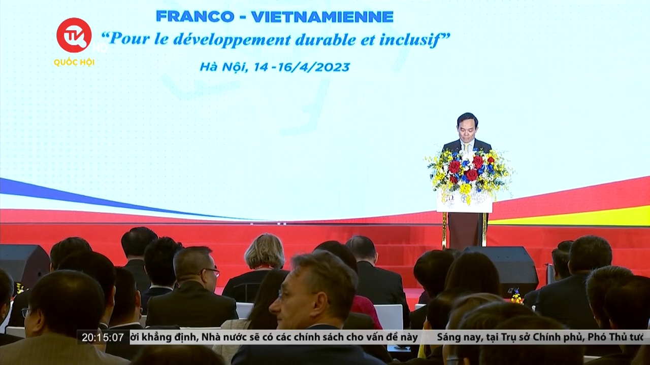 Hội nghị Việt Nam - Pháp lần thứ 12: "Thúc đẩy phục hồi và phát triển bền vững"