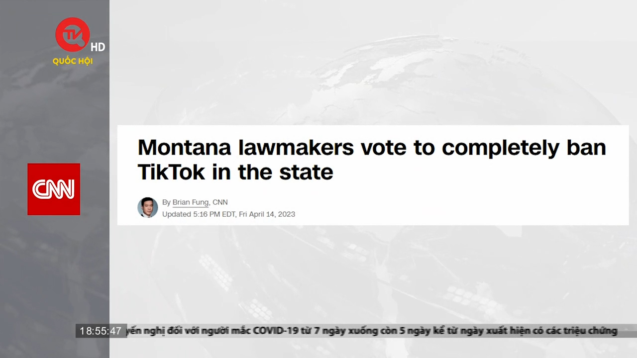 Montana, Mỹ cấm hoàn toàn TikTok