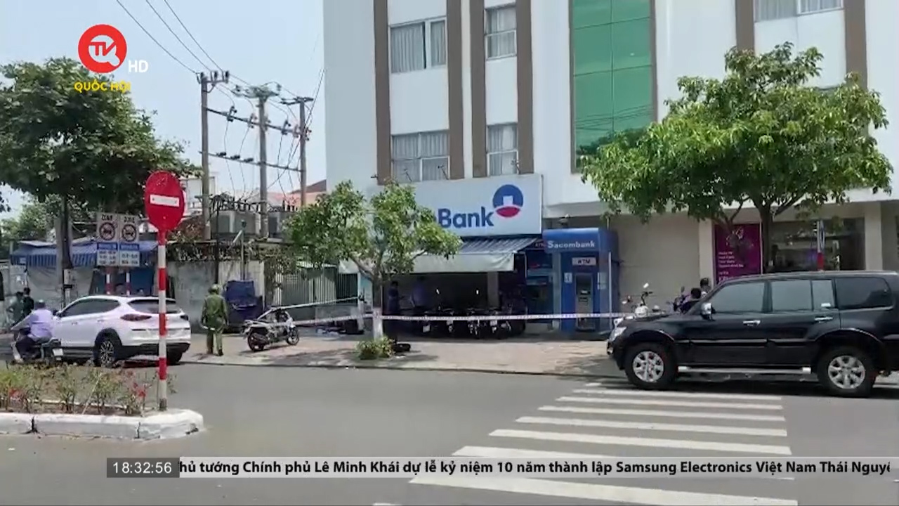 Truy tìm đối tượng cướp ngân hàng tại Đà Nẵng