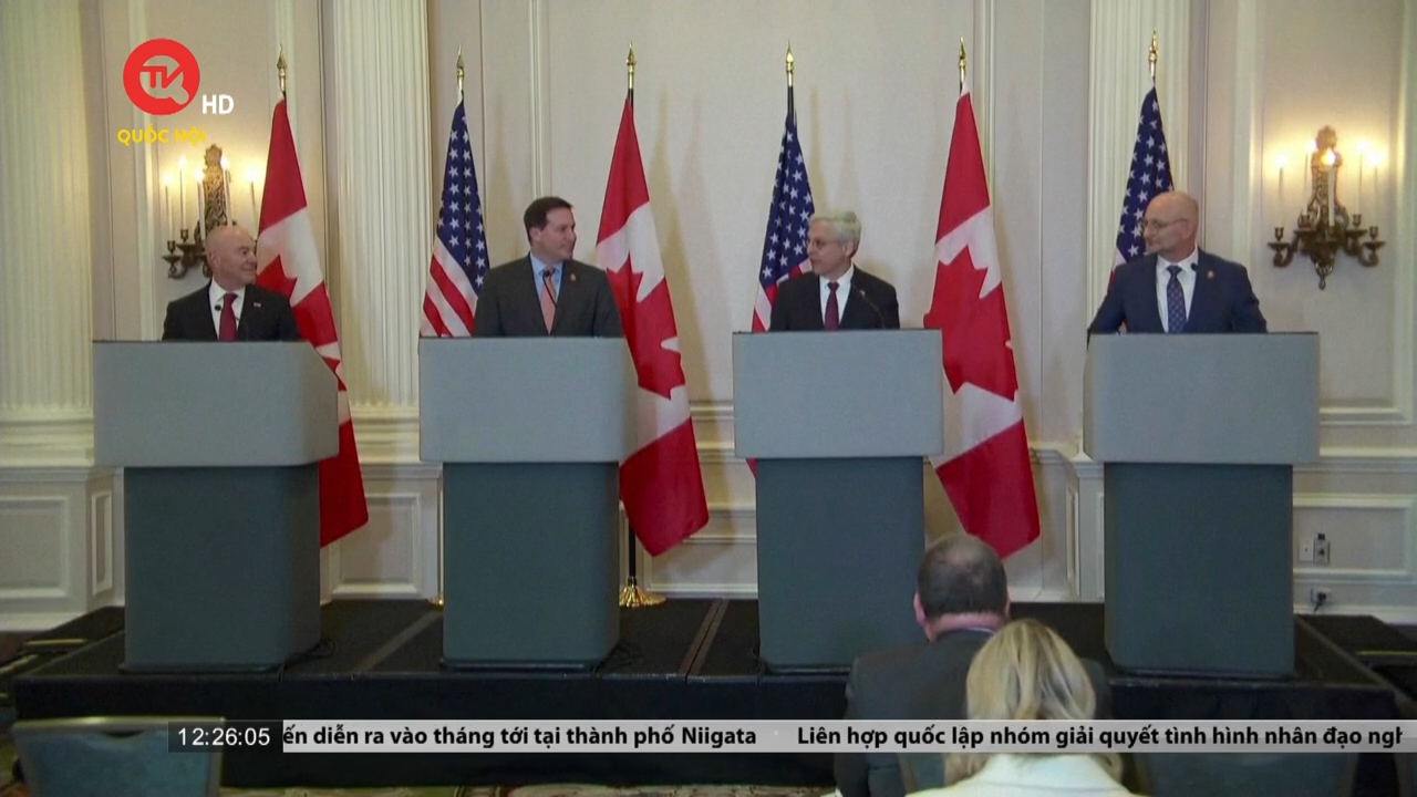 Mỹ và Canada nỗ lực giải quyết tội phạm xuyên biên giới