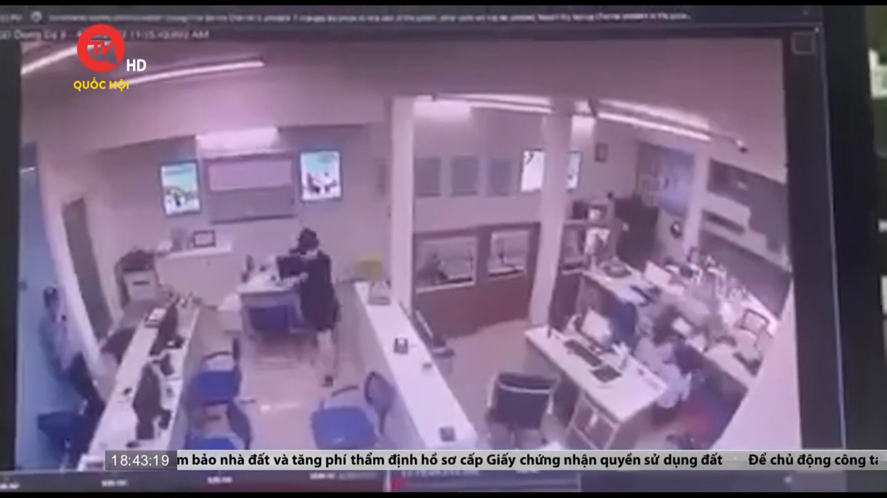 Công bố đặc điểm nhận diện nghi phạm cướp ngân hàng ở Đà Nẵng