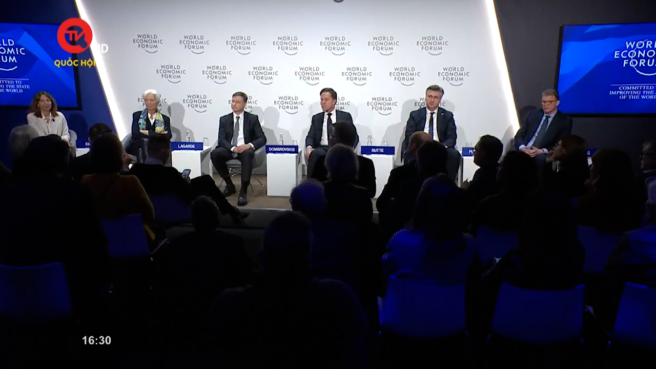 Đối thoại Davos |Số 11|: Tìm động lực tăng trưởng mới cho Châu Âu