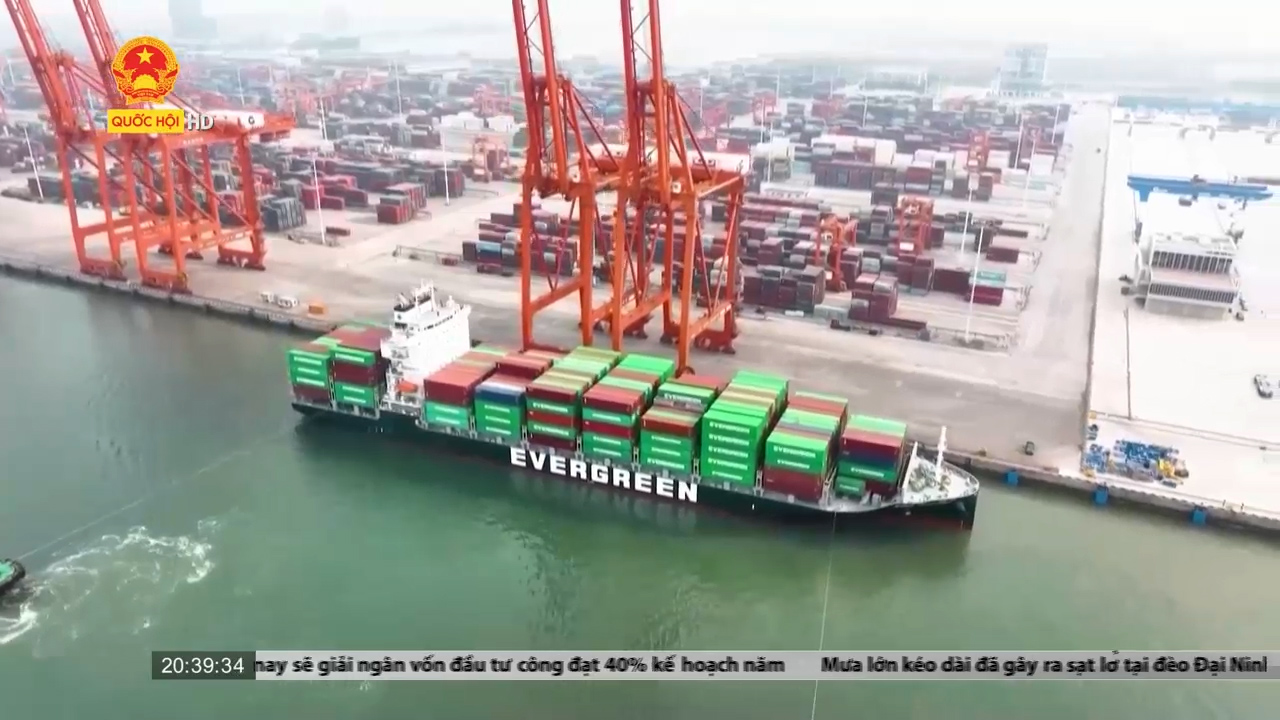 Cảng Thượng Hải đối mặt tình trạng nghẽn hàng hoá