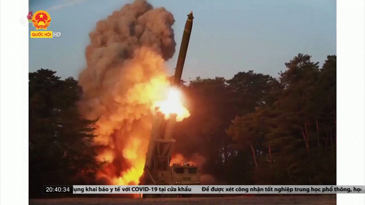 Triều Tiên phóng vật thể bay thứ 14 trong năm