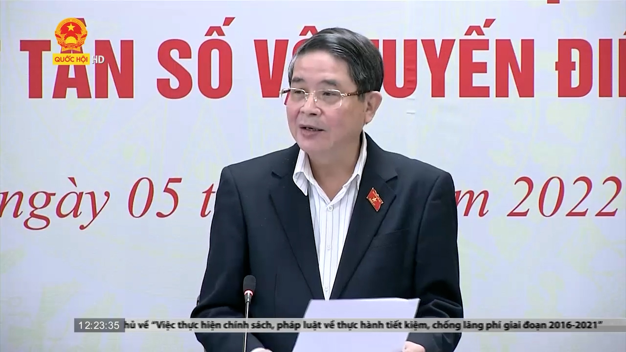 Phó Chủ tịch Quốc hội Nguyễn Đức Hải: Làm rõ ảnh hưởng của bức xạ vô tuyến điện đến sức khỏe người dân