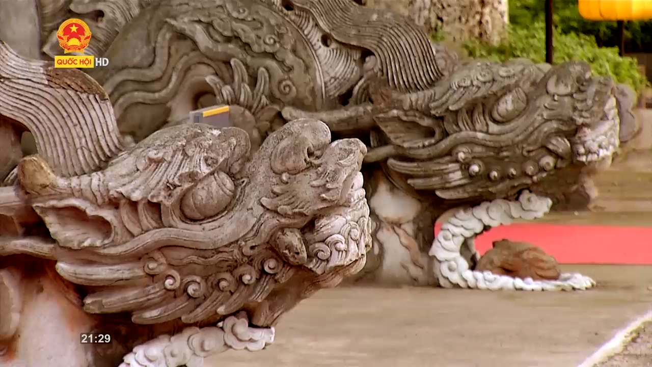 Bảo vật quốc gia: Thềm rồng Điện Kính Thiên - Kiệt tác điêu khắc thời Lê Sơ