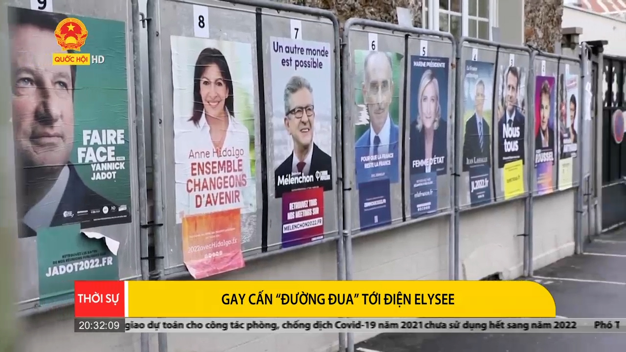 Pháp: Gay cấn “Đường đua” tới Điện Élysée