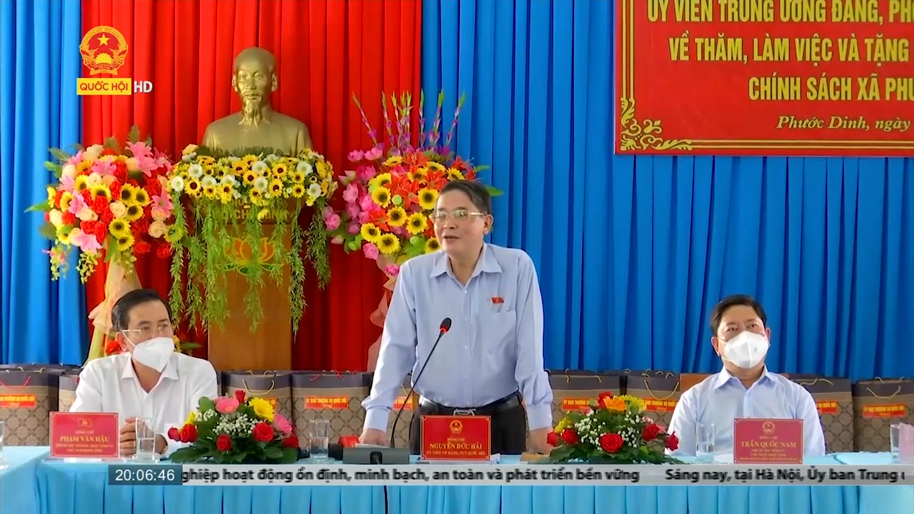 Phó Chủ tịch QH Nguyễn Đức Hải: Có hay không có dự án điện hạt nhân Ninh Thuận đều phải để cuộc sống người dân tốt hơn