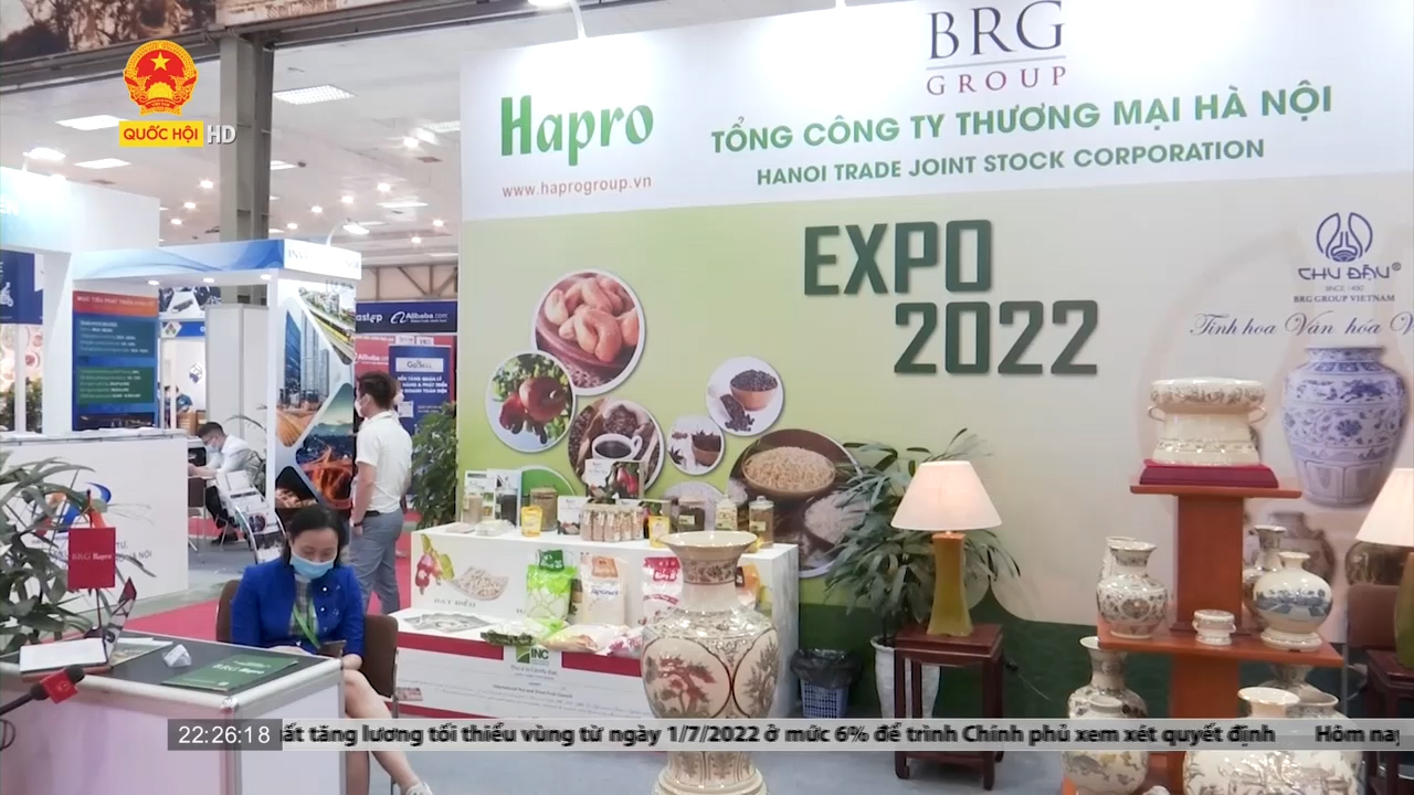 Vietnam EXPO 2022 quy tụ hơn 400 doanh nghiệp Việt Nam và quốc tế