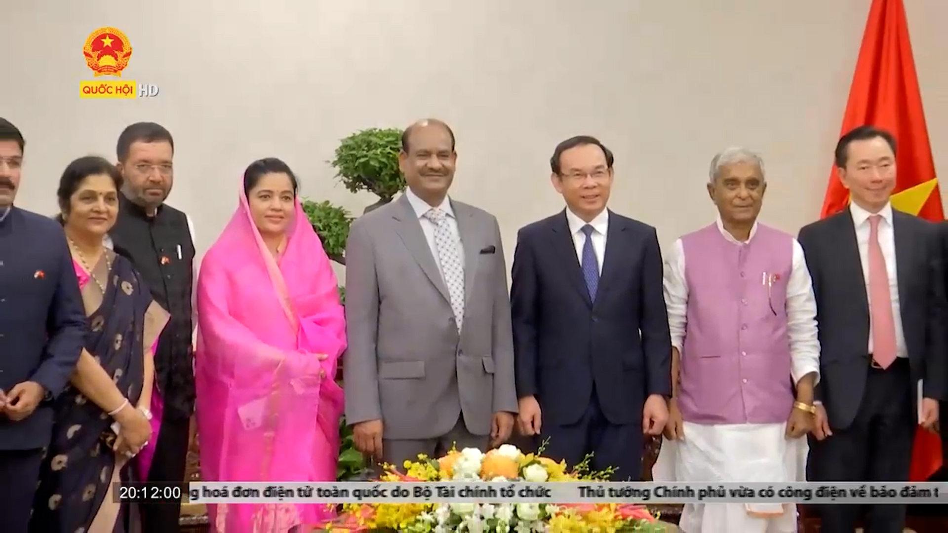 Bí thư TP. Hồ Chí Minh tiếp Chủ tịch Hạ viện Ấn Độ