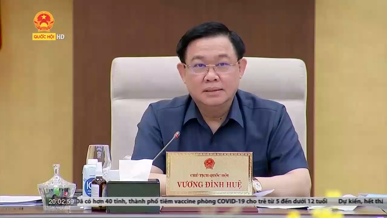 Chủ tịch Quốc hội Vương Đình Huệ: "Căn bệnh trầm kha" gây lãng phí trong đầu tư công