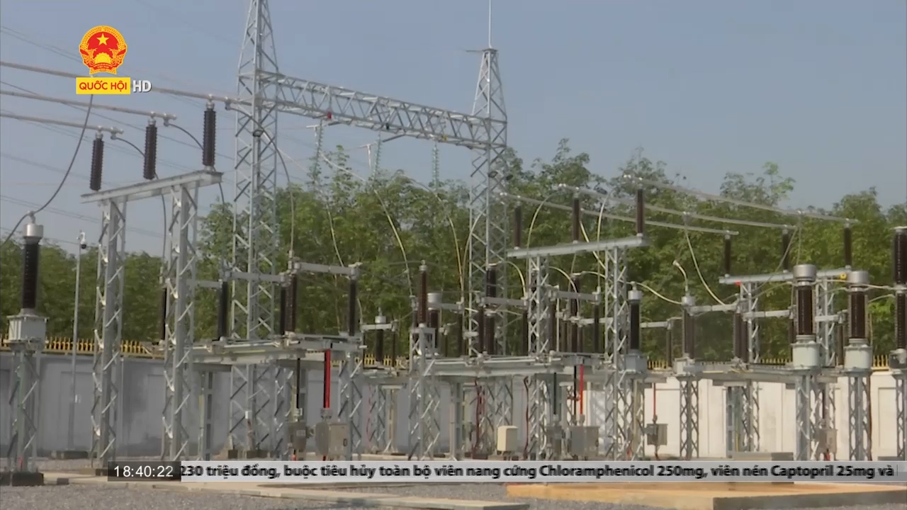 Quảng Trị: Đóng điện trạm biến áp 110kV Cam Lộ