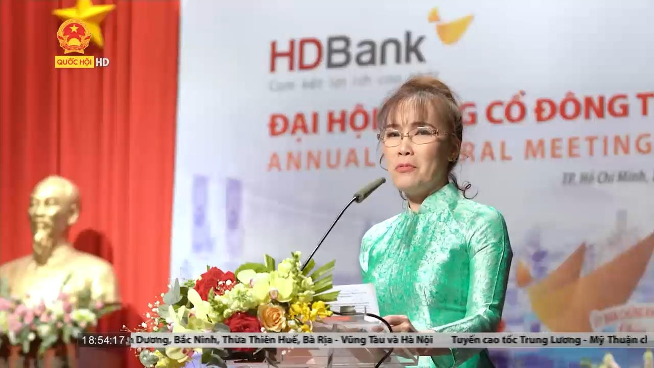 Đại hội đồng cổ đông HD Bank chia cổ tức năm 2021 bằng cổ phiếu với tỷ lệ 25%