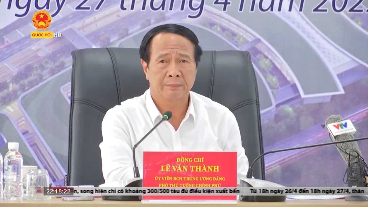 Phó Thủ tướng Chính phủ Lê Văn Thành kiểm tra tiến độ sân bay Long Thành