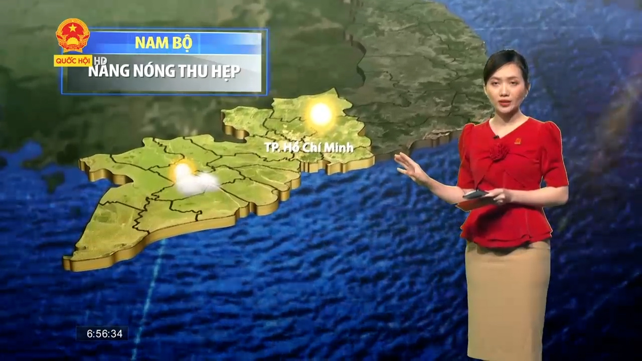 Thời tiết 28/4: Hà Nội nắng ráo, Nam Bộ về chiều có mưa giông