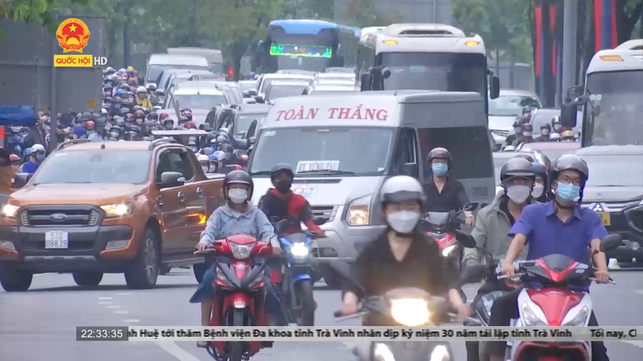 Ùn tắc cửa ngõ phía đông TP Hồ Chí Minh dịp nghỉ lễ