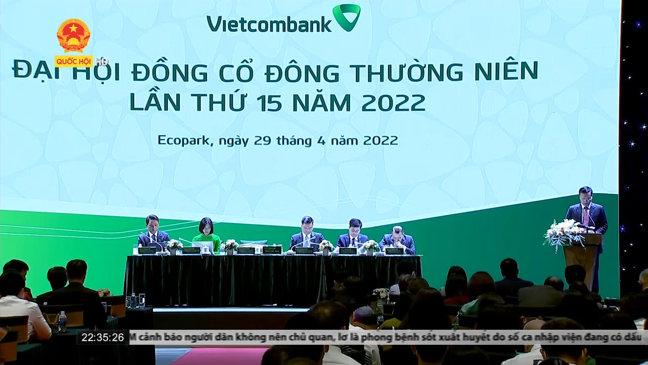 Lợi nhuận quý I/2022 của Vietcombank đạt gần 10.000 tỷ đồng