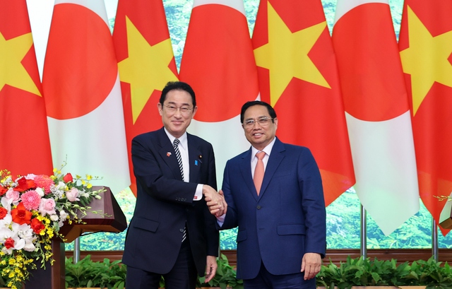 Thủ tướng Phạm Minh Chính đón và hội đàm với Thủ tướng Nhật Bản: Mở ra một giai đoạn phát triển mới