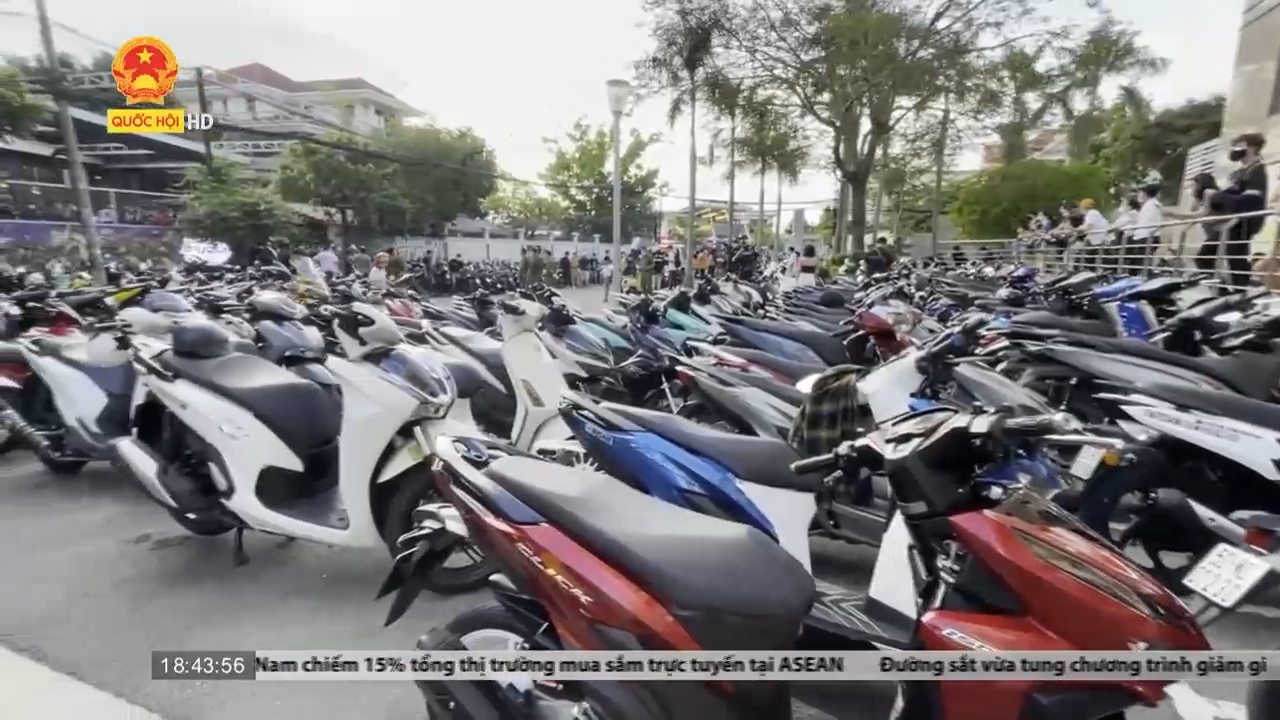 TP. Hồ Chí Minh: Bắt hơn 250 xe máy chuẩn bị đi “bão”