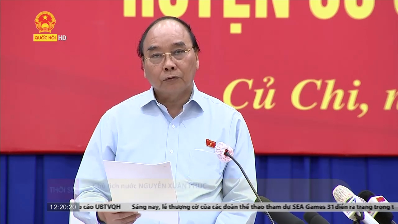 Chủ tịch nước Nguyễn Xuân Phúc đánh giá cao TPHCM sớm khởi động “cỗ xe tam mã” để hồi phục và phát triển