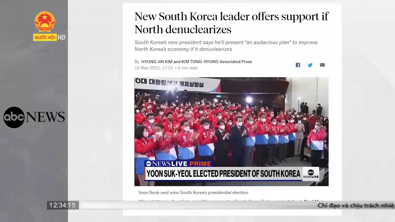 Điểm báo quốc tế 11/5: Thách thức đón chờ tân Tổng thống Hàn Quốc