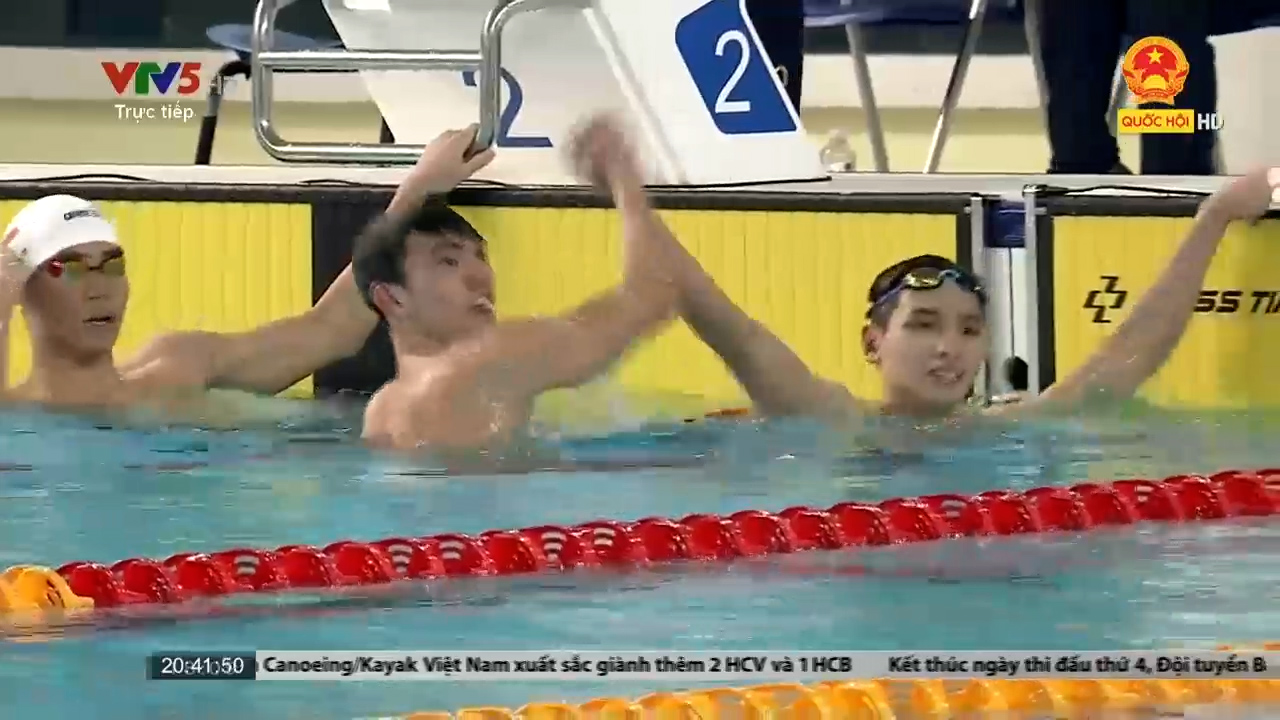 SEA Games 31: Kình ngư Nguyễn Huy Hoàng vượt trội ở nội dung bơi 800m tự do