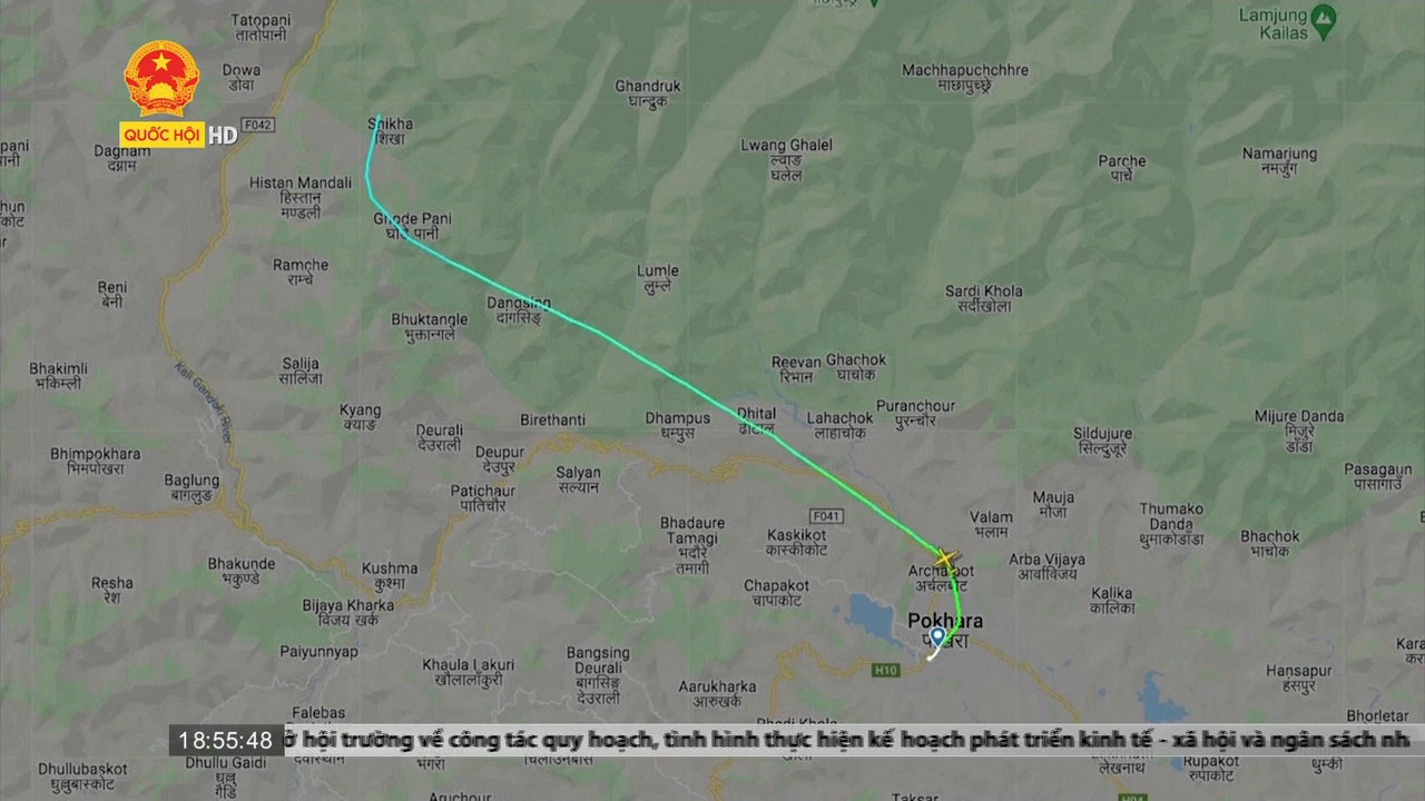 Cụm tin quốc tế ngày 29/05: Rơi máy bay ở Nepal, 22 người mất tích
