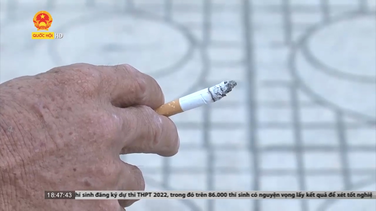 Tỷ lệ bệnh nhân ung thư phổi vào Bệnh viện K có 85-90% là liên quan đến thuốc lá
