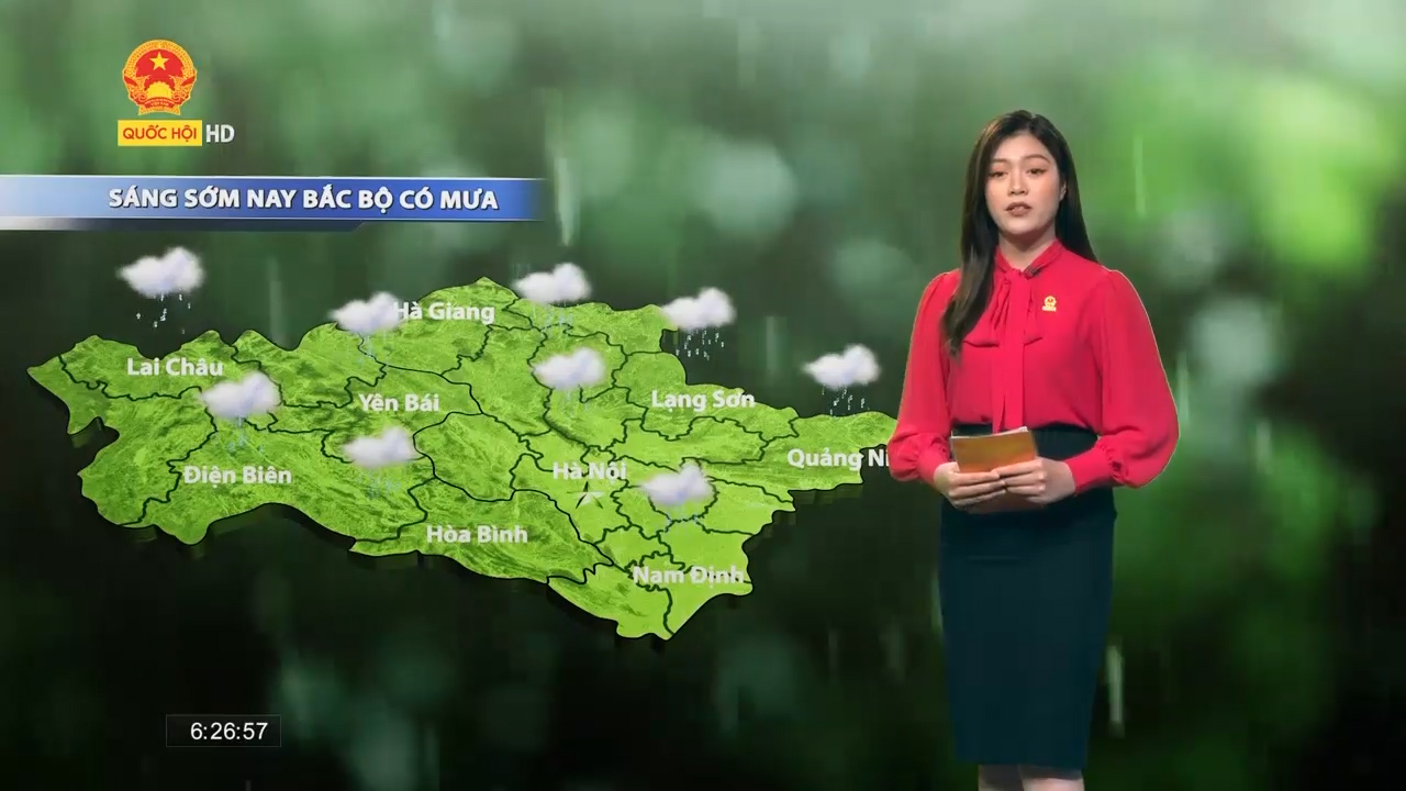 Dự báo thời tiết ngày 30/5: Bắc Bộ mưa to diện rộng, Nam Bộ mưa rải rác