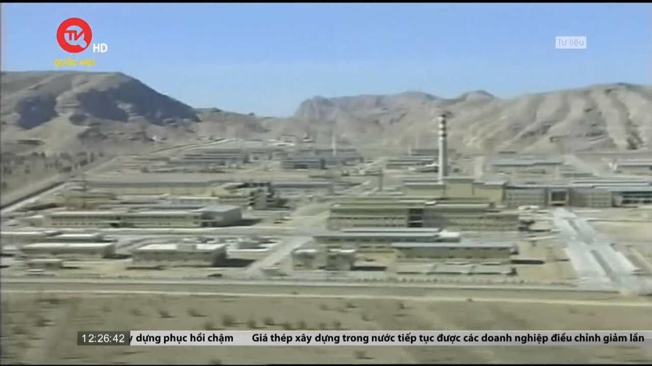 Iran làm giàu urani vượt quá giới hạn