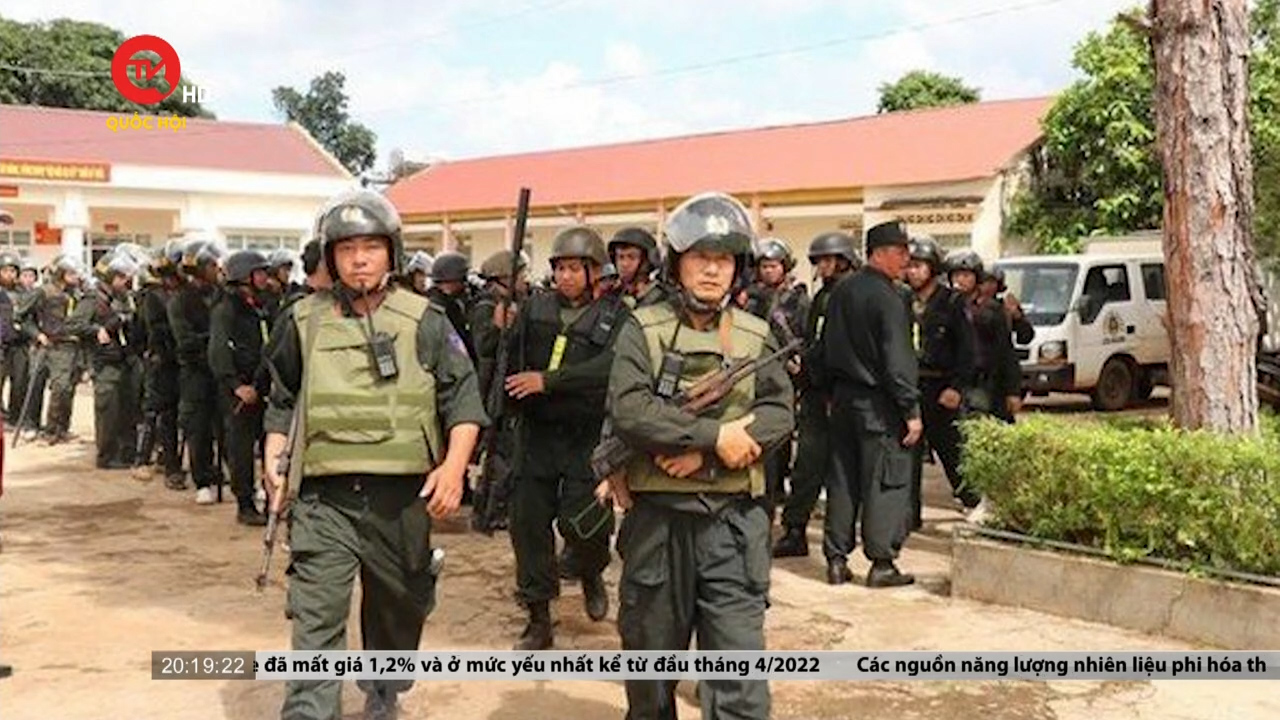 Đã bắt được 45 nghi phạm trong vụ nổ súng tấn công 2 trụ sở xã ở Đắk Lắk