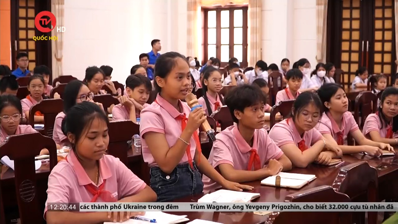 Diễn đàn đại biểu Quốc hội, đại biểu Hội đồng nhân dân tỉnh Quảng Trị với trẻ em 2023
