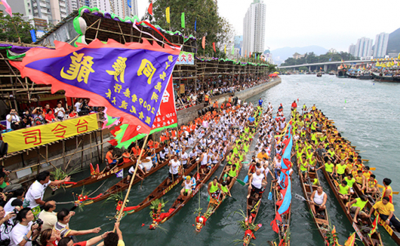 Hong Kong (Trung Quốc) tái tổ chức giải đua thuyền rồng quốc tế