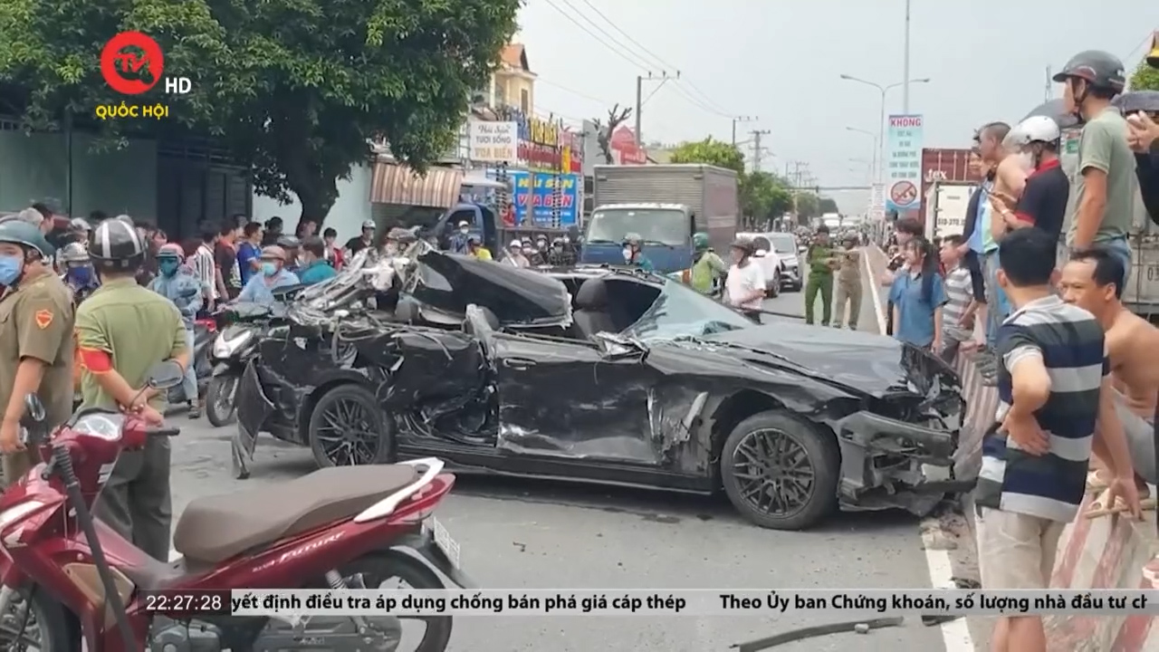 Bình Dương thông tin về vụ tai nạn liên hoàn tại thành phố Thuận An