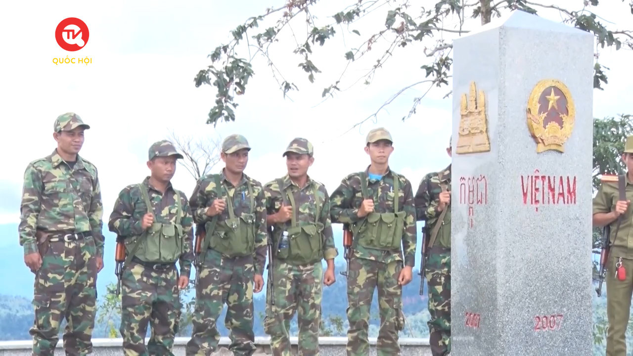 BIên giới biển đảo quê hương: Đẩy mạnh công tác quản lý, bảo vệ biên giới Việt Nam – Lào trong tình hình mới