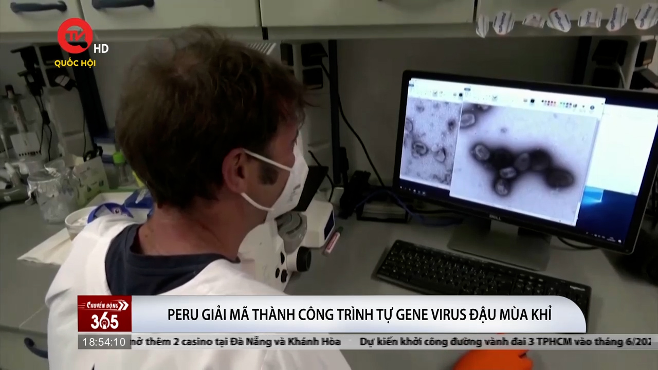Peru giải mã thành công trình tự Gene Virus đậu mùa khỉ