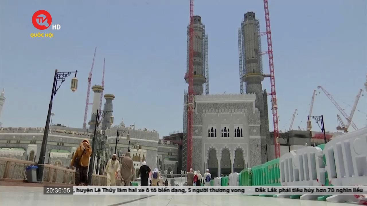 Ả-rập Xê-út đảm bảo an ninh cho lễ hành hương đến thánh địa Mecca