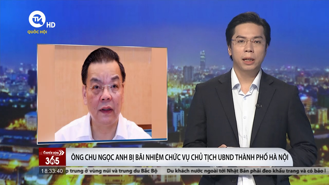 Ông Chu Ngọc Anh bị bãi nhiệm chức vụ Chủ tịch UBND TP Hà Nội