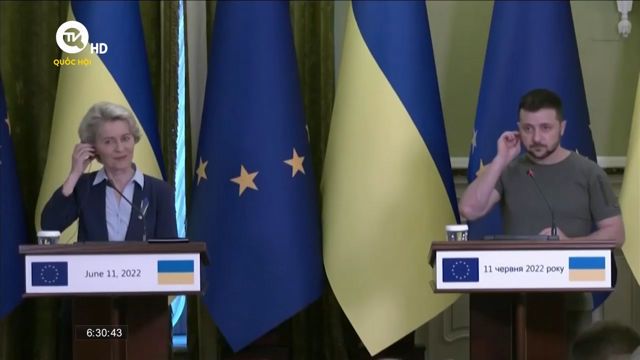 EU sẽ sớm đánh giá tư cách thành viên của Ukraine